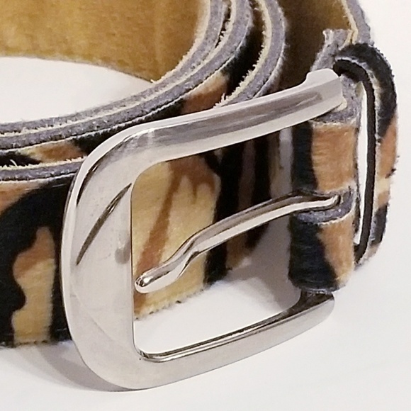 Unbranded | Women's Leopard or Cheetah Print 47" Genuine Leather Belt (One Size) - Picture 2 of 9